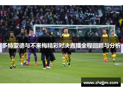 多特蒙德与不来梅精彩对决直播全程回顾与分析